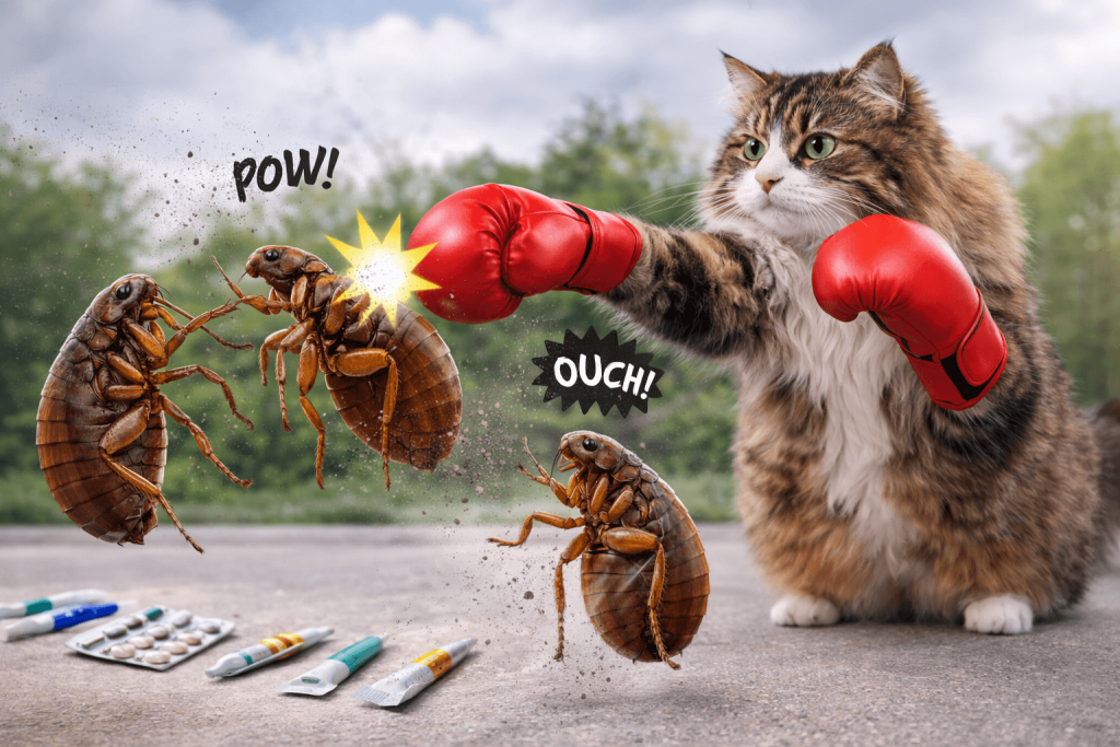 pipete antiparazitare pentru pisici